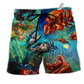 Beach Short / Adults / S Crab Let's Get Cracking - Beach Short Reefox - Owls Matrix LTD