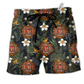 Beach Short / Adults / S Firefighter Lover Flower - Beach Short Reefox - Owls Matrix LTD