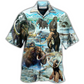 Mammoth Animals Back To Time Mammoth Alive - Hawaiian Shirt - Reefox