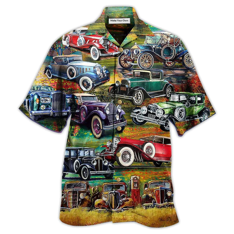 Hawaiian Shirt / Adults / S Car Home Is Where You Park - Hawaiian Shirt - Reefox