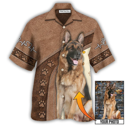 Hawaiian Shirt / Adults / S Dog Is My Best Friend Custom Photo - Hawaiian Shirt - Reefox