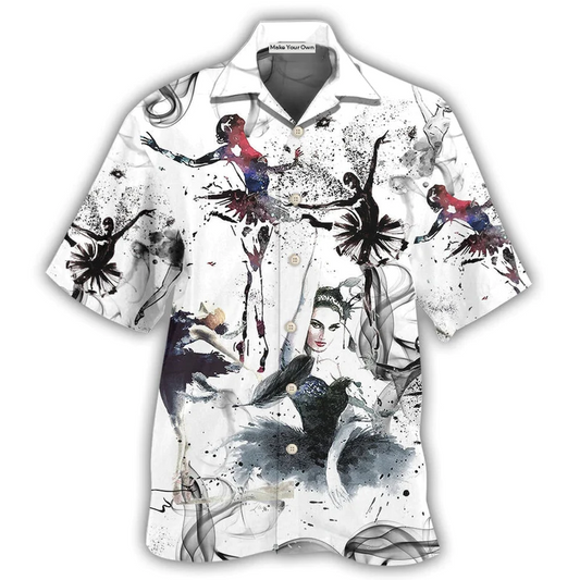 Hawaiian Shirt / Adults / S Ballet One Love One Life Mix Color - Hawaiian Shirt - Reefox