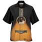 Hawaiian Shirt / Adults / S Guitar Wood Music Lover - Hawaiian Shirt - Reefox