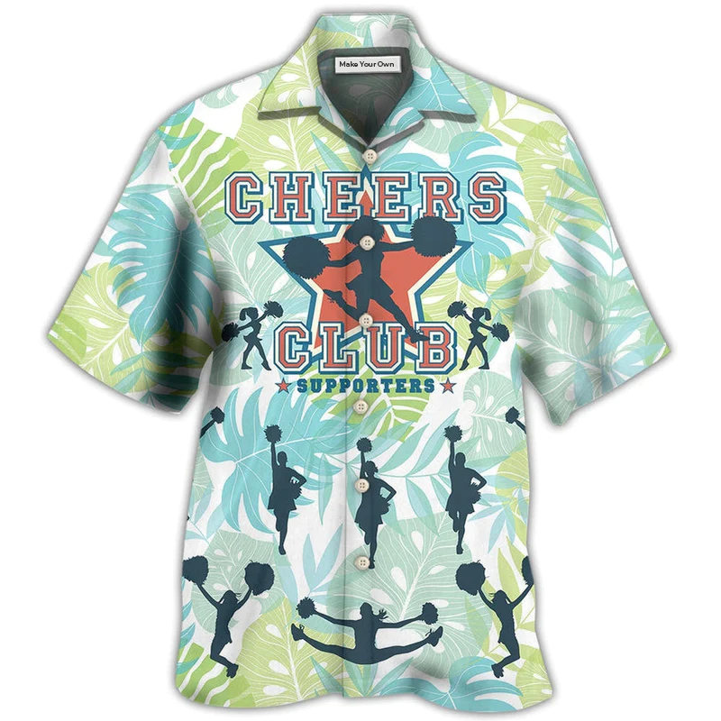 Hawaiian Shirt / Adults / S Cheerleading Club Support - Hawaiian Shirt - Reefox