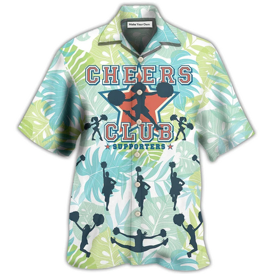 Hawaiian Shirt / Adults / S Cheerleading Club Support - Hawaiian Shirt - Reefox
