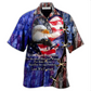 Hawaiian Shirt / Adults / S Veteran Thank You Veterans From The Heart With Eagle - Hawaiian Shirt - Reefox
