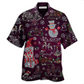 Hawaiian Shirt / Adults / S Snowman Flashy Bling Bling - Hawaiian Shirt - Reefox