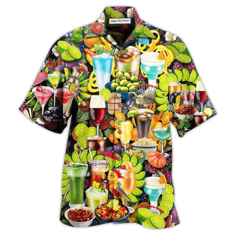 Hawaiian Shirt / Adults / S Cocktail All You Need Is Fruit Cocktail - Hawaiian Shirt - Reefox