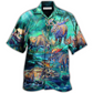 Hawaiian Shirt / Adults / S Moose Animals Life Is Better With A Moose Next To Stream - Hawaiian Shirt - Reefox