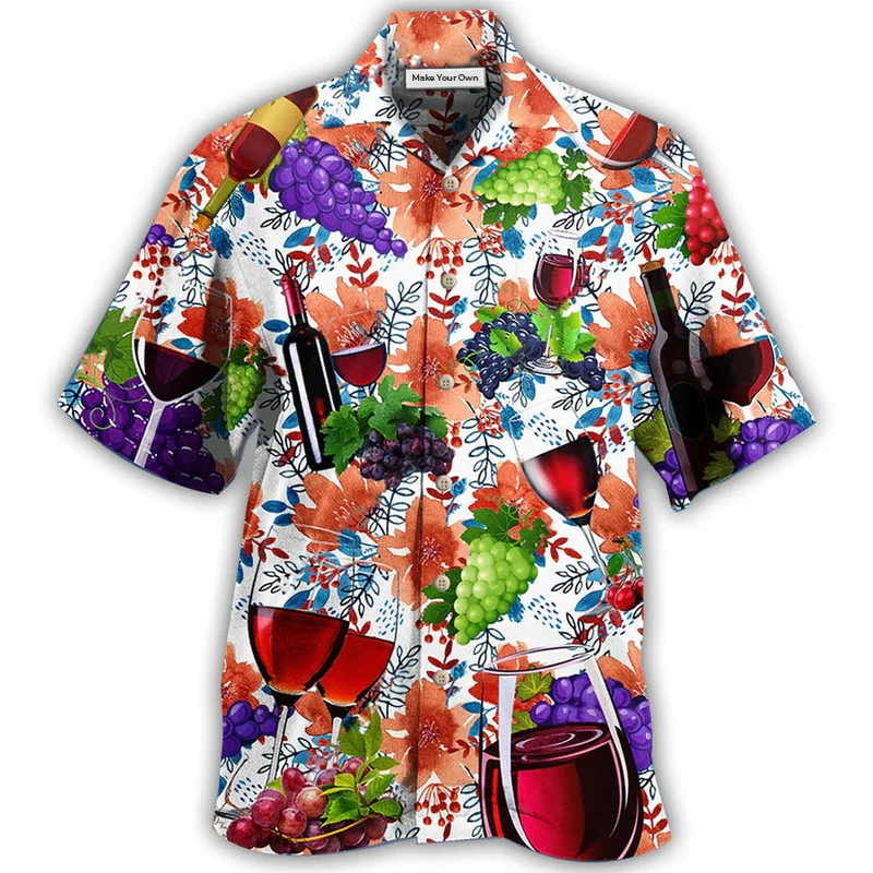 Hawaiian Shirt / Adults / S Wine Love It Special Style - Hawaiian Shirt - Reefox