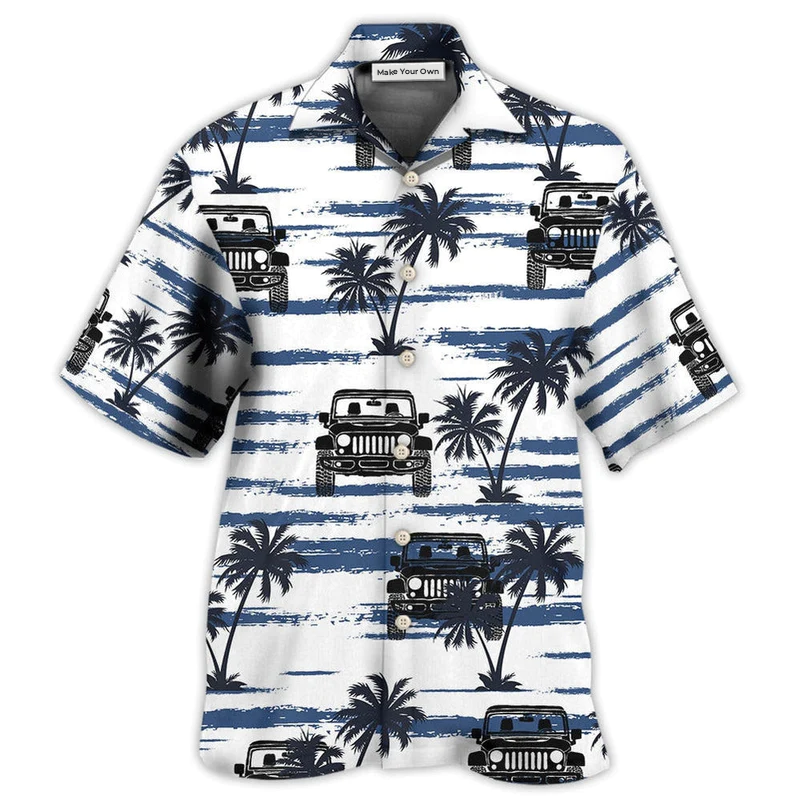 Hawaiian Shirt / Adults / S Car Lover Beach Coconut - Hawaiian Shirt - Reefox