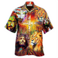 Hawaiian Shirt / Adults / S Jesus Is My King My Lord My Savior - Hawaiian Shirt - Reefox