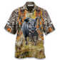 Hawaiian Shirt / Adults / S Hunting Hog Hunting Camo - Hawaiian Shirt - Reefox