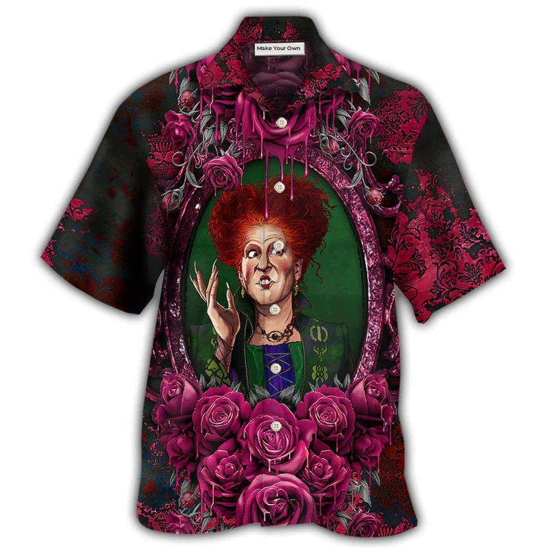 Hawaiian Shirt / Adults / S Halloween - Horror Scary Sister Witches Winifred - Hawaiian Shirt - Reefox