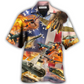 Hawaiian Shirt / Adults / S Combat Aircraft Independence Day - Hawaiian Shirt - Reefox