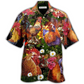 Hawaiian Shirt / Adults / S Chicken Rise A Shine Rooster - Hawaiian Shirt - Reefox