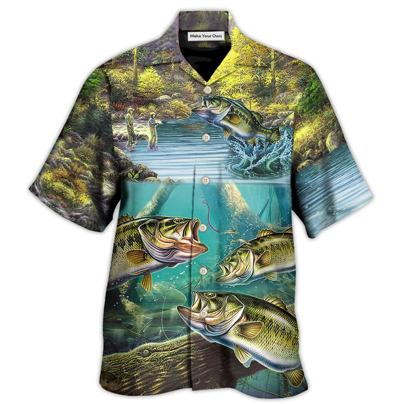 Hawaiian Shirt / Adults / S Fishing Is Much More Than Fish - Hawaiian Shirt - Reefox