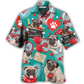 Hawaiian Shirt / Adults / S Bulldog Happy Valentine Love Paw - Hawaiian Shirt - Reefox