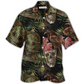 Hawaiian Shirt / Adults / S Skull Alien So Cool - Hawaiian Shirt - Reefox