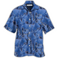 Hawaiian Shirt / Adults / S Moose Blue Beautiful Moose - Hawaiian Shirt - Reefox