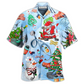 Hawaiian Shirt / Adults / S Nurse Love Xmas Tree - Hawaiian Shirt - Reefox