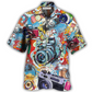 Hawaiian Shirt / Adults / S Camera It's A World Of Cameras - Hawaiian Shirt - Reefox