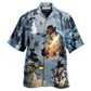 Hawaiian Shirt / Adults / S Snowman Evil Cool Style - Hawaiian Shirt - Reefox