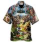 Camping Worst Case Scenario Bears Eat - Hawaiian Shirt - Reefox