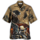 Hawaiian Shirt / Adults / S Skull I'm A Grumpy Old Man - Hawaiian Shirt - Reefox