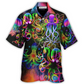 Hawaiian Shirt / Adults / S Octopus With Jellyfish Sea Life - Hawaiian Shirt - Reefox
