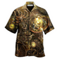 Hawaiian Shirt / Adults / S Octopus Steampunk Revolution - Hawaiian Shirt - Reefox