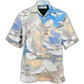 Hawaiian Shirt / Adults / S Dove Blue Sky - Hawaiian Shirt - Reefox