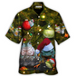 Hawaiian Shirt / Adults / S Christmas Frog Merry Christmas Bauble - Hawaiian Shirt - Reefox