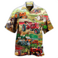 Hawaiian Shirt / Adults / S Tractor Life Is Better On Papa's - Hawaiian Shirt - Reefox