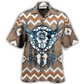 Hawaiian Shirt / Adults / S Native Style Love Peace Skull Dreamcather - Hawaiian Shirt - Reefox