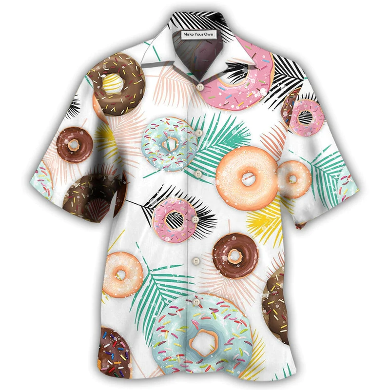 Donut Lover It's Time For Donut - Hawaiian Shirt - Reefox