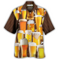 Hawaiian Shirt / Adults / S Beer It's Time For Beer - Hawaiian Shirt - Reefox