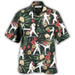 Taekwondo Tropical Floral - Hawaiian Shirt - Reefox