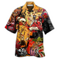 Hawaiian Shirt / Adults / S Skull Happy Valentine's Day - Hawaiian Shirt - Reefox