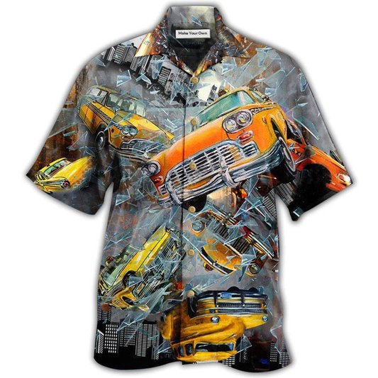 Hawaiian Shirt / Adults / S Car Call A Taxi For Me Cool - Hawaiian Shirt - Reefox