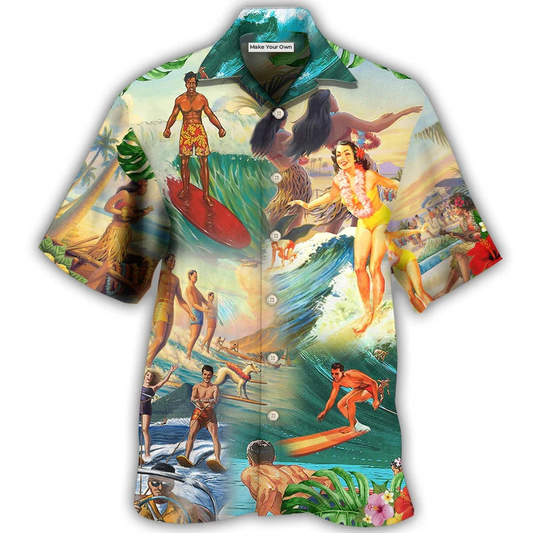 Hawaiian Shirt / Adults / S Hawaii Lovely Life - Hawaiian Shirt - Reefox