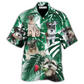 Hawaiian Shirt / Adults / S Schnauzer Miniature Tropical Leaf - Hawaiian Shirt - Reefox