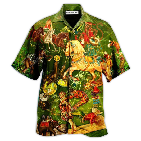 Hawaiian Shirt / Adults / S Circus Life Is Full Of Magical Moments Amazing Animal - Hawaiian Shirt - Reefox