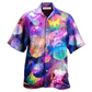 Hawaiian Shirt / Adults / S Cat Galaxy Colorfull Style - Hawaiian Shirt - Reefox