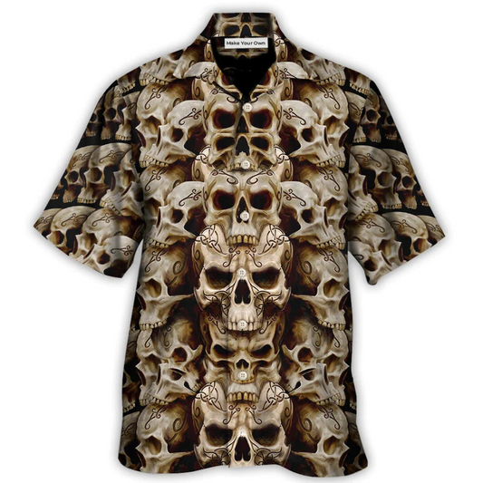 Skull Dark Inside Everyone - Hawaiian Shirt - Reefox