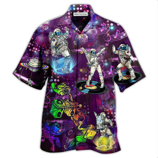 Hawaiian Shirt / Adults / S Music Everybody Needs A Little More Disco - Hawaiian Shirt - Reefox