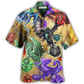 Hawaiian Shirt / Adults / S D20 Dragon So Cool Love Life - Hawaiian Shirt - Reefox