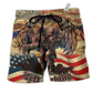 Beach Short / Adults / S Veteran No One Left Behind - Beach Short Reefox - Owls Matrix LTD