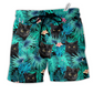 Beach Short / Adults / S Cat Lover Black Cat - Beach Short Reefox - Owls Matrix LTD