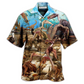 Hawaiian Shirt / Adults / S Dinosaur Born To Be King Of Sky Freedom - Hawaiian Shirt - Reefox